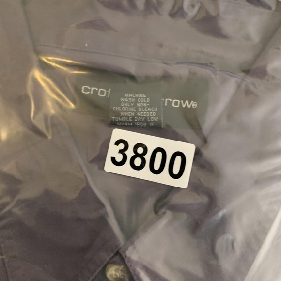 Croft & Barrow‎ Shirt Mens XL Purple Nightshade Button Down Long Sleeve NEW - Picture 10 of 10